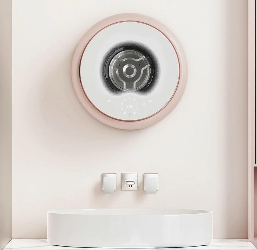 Xiaomi выпустила настенную мини‑стиралку Wanmi FQG — для маленьких ванных?