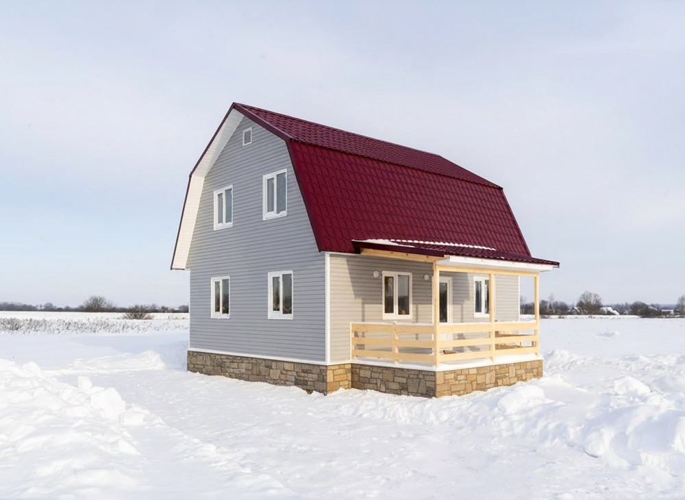 Как выглядит современный загородный дом мечты: обзор проекта «Богатырь ЛК 2