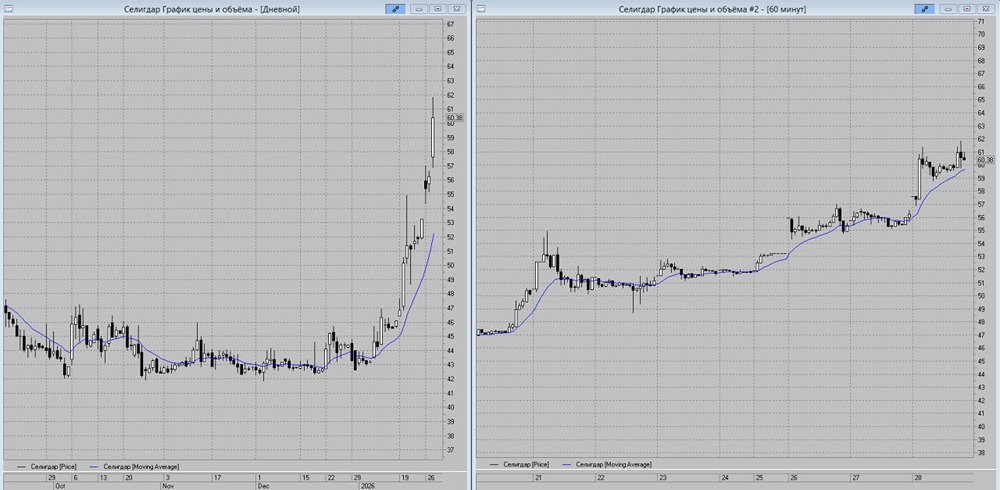 Почему Селигдар может продолжить рост: анализ текущих уровней поддержки?
