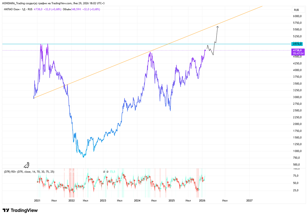 Рекордная оценка Ozon: почему рынок верит в рост компании