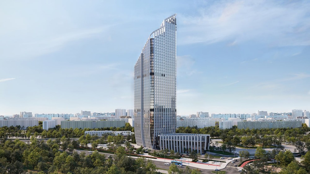 Галс‑Девелопмент построит 200‑метровый бизнес‑центр в Южном порту Москвы: как будет выглядеть новый небоскрёб — и когда его сдадут?