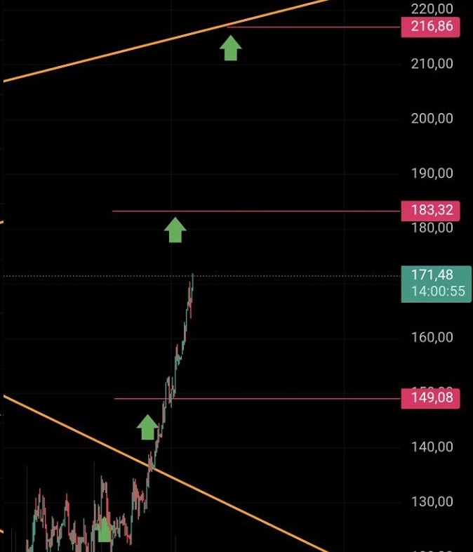Стоит ли держать акции Норникель в лонг, и если да, то до каких целей?