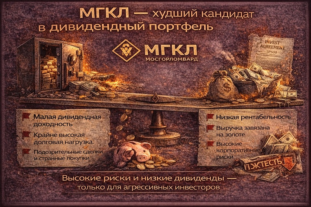 От анализа к решению: почему акции МГКЛ — рискованная инвестиция