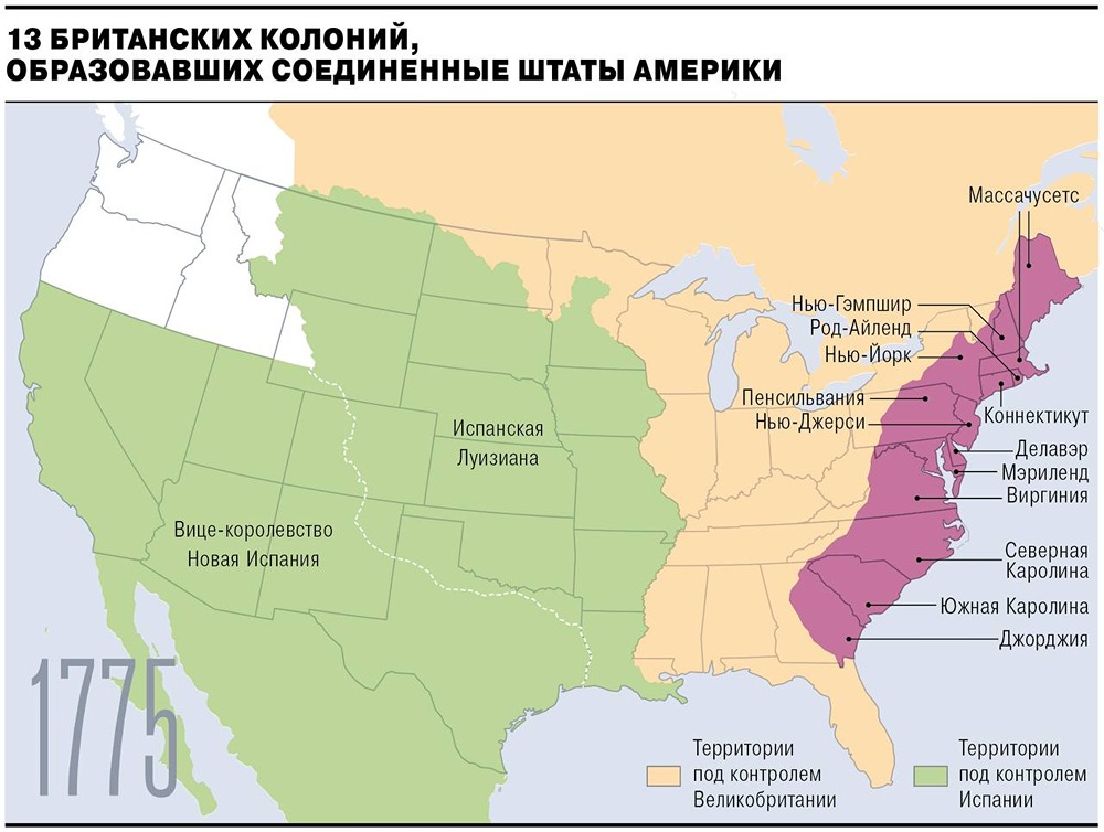 Колонизация Америки в первые 100 лет после открытия Христофором Колумбом шла в основном по инициативе Испании. К середине XVI века были уничтожены империи ацтеков и инков