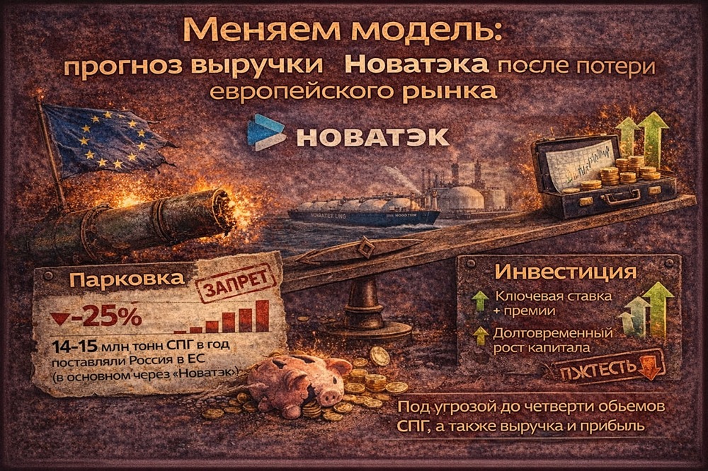 Как запрет ЕС на российский газ повлияет на доходы Новатэка?
