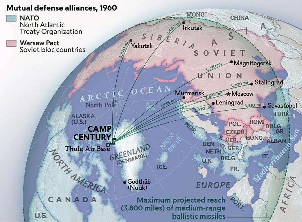 Размещение большого количества американских систем противоракетной обороны в Гренландии потребует мер со стороны России