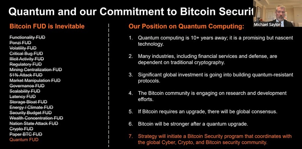 Strategy планирует запустить программу обеспечения безопасности BTC