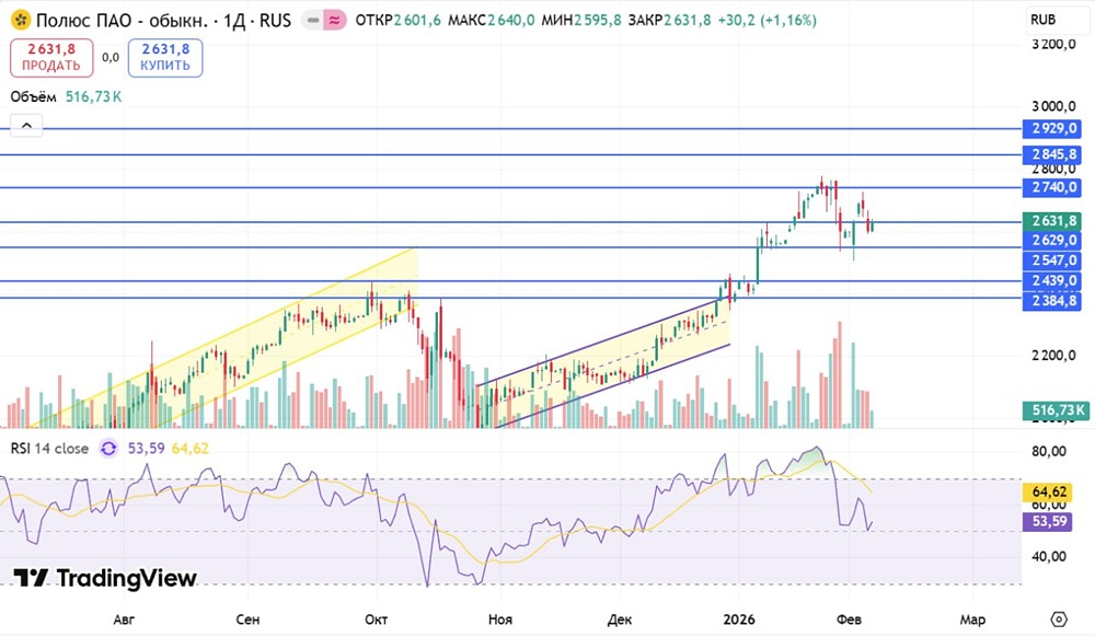 Полюс золото: анализ цен и перспективы инвестиций 2026