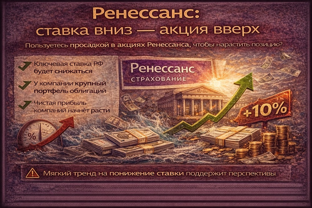 Почему акции Ренессанс Страхование не растут: анализ ситуации