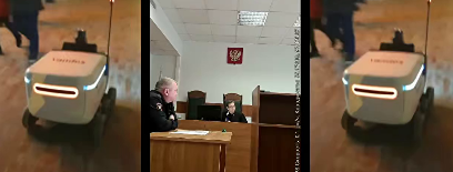 В России впервые оштрафовали на 300 тысяч ровера-доставщика. Госинспектор постановил, что робот мешал пешеходам в центре Москвы и создавал помехи