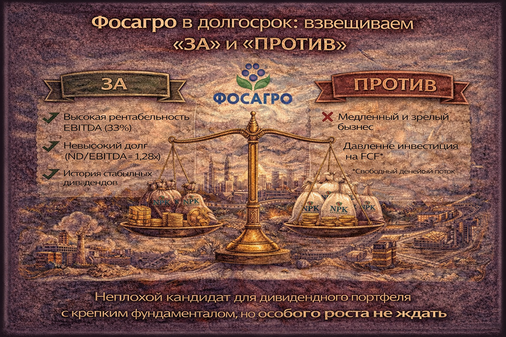 Дивиденды ФосАгро: анализ фундаментальных показателей компании