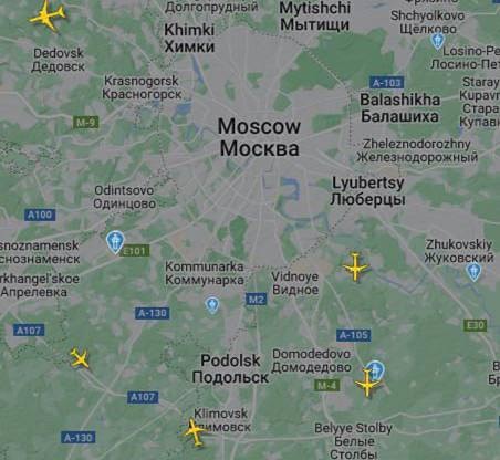 Аэропорты московского региона функционируют в привычном режиме, невзирая на снегопад