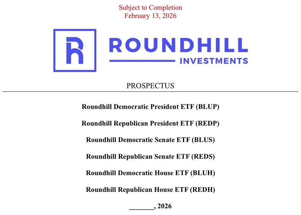 Компания Roundhill Investments подала заявку на запуск шести ETF, делающих ставки на исход выборов в США 2028 года,