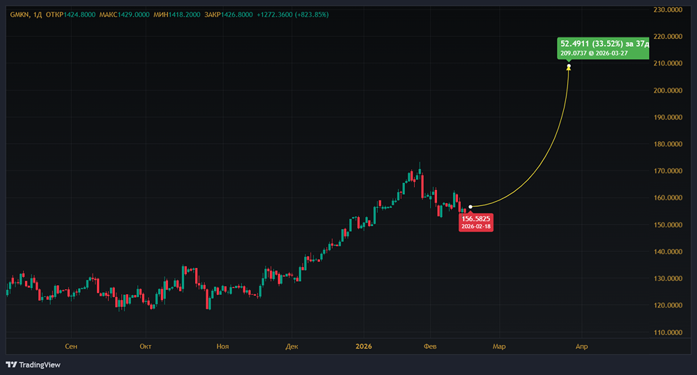 Стоит ли покупать акции «Норникеля» с целевой ценой 209,97 руб.?