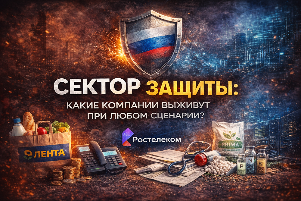 Если предположить, что геополитическая напряжённость и специальная военная операция могут продлиться неопределённое время, то инвестиционную стратегию, на наш взгляд, стоит выстраивать вокруг компаний с устойчивыми бизнес-моделями