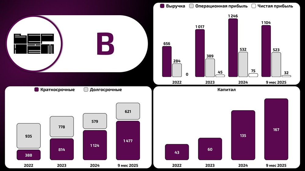 Финансовые результаты ООО ПКО «Вернём»: рост EBITDA при снижении прибыли