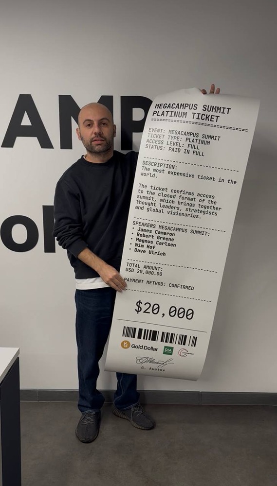 Стоит ли платить 20 000$ за встречу с Джеймсом Кэмероном и Магнусом Карлсеном?