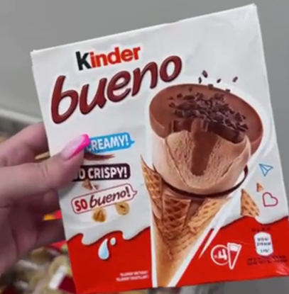 Набор мороженого Kinder Bueno завезли в Перекрёсток. Четыре премиальных рожка обойдутся в 1000 рублей
