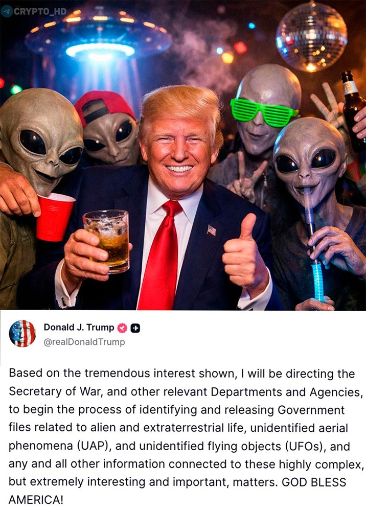 Трамп требует рассекретить документы об НЛО: что за этим стоит?