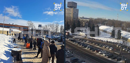 Массовые очереди на границе Эстонии с Россией: люди ждут по 7-9 часов