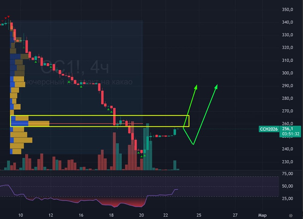 Технический анализ какао: почему котировки могут пойти вверх?