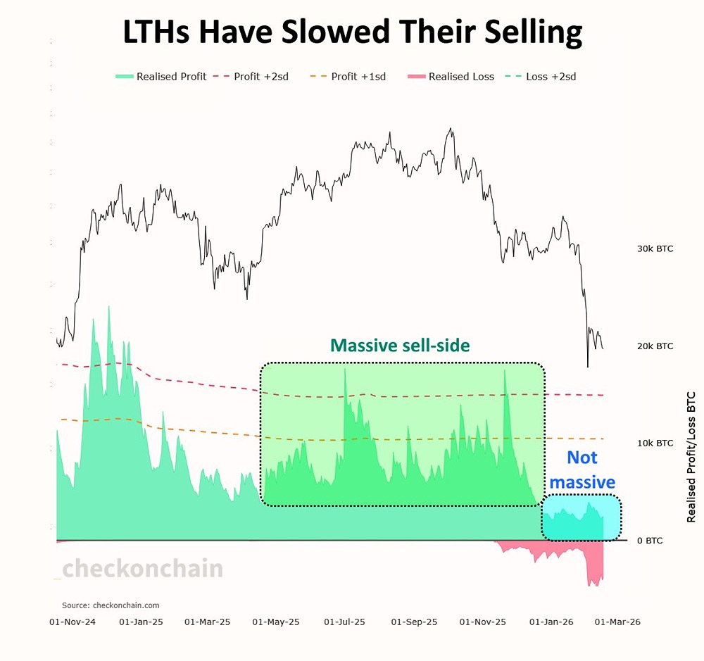 Долгосрочные держатели биткоина не продают: что изменилось после коррекции до $90 000