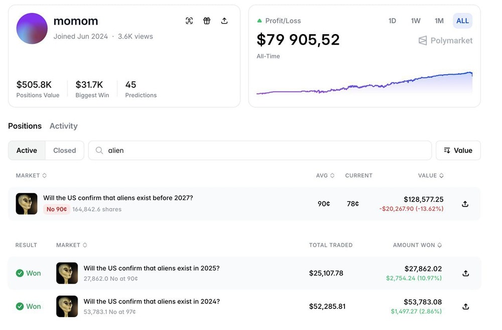 Бутерин против Трампа: создатель Ethereum сделал ставку на молчание об НЛО
