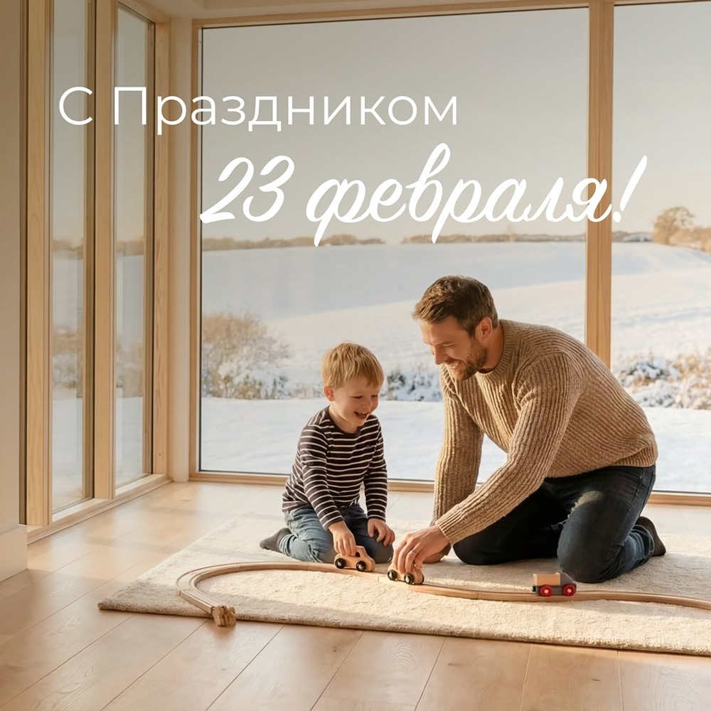 С Днём защитника Отечества: поздравление от строительной компании «Теремъ