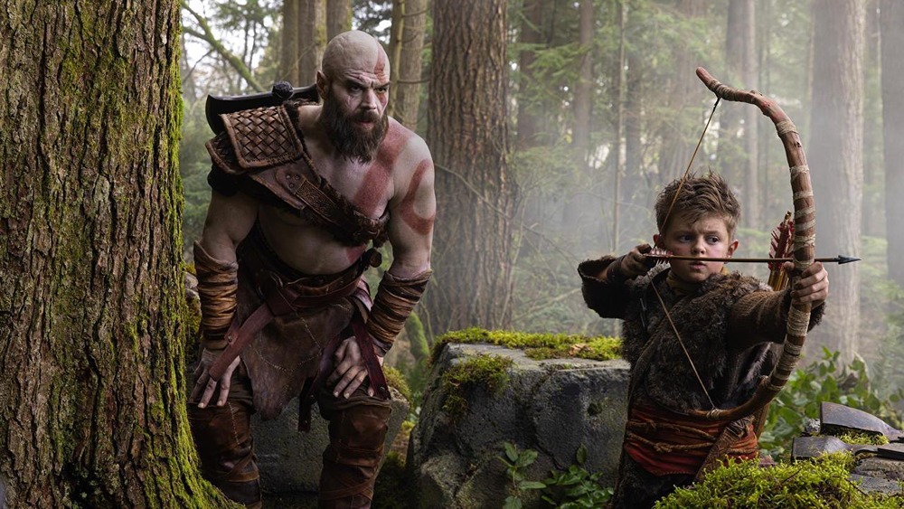 Первый кадр сериала God of War: Кратос и Атрей уже на Amazon