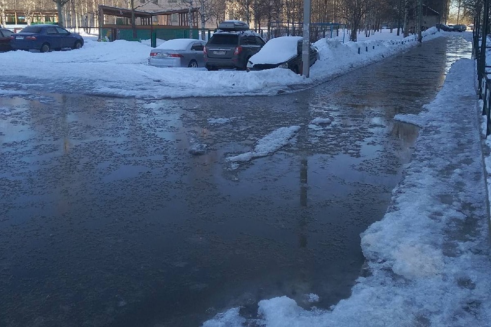 Москва утонет через три дня. Во время активного таяния метровых сугробов некоторые территории будут полностью затоплены