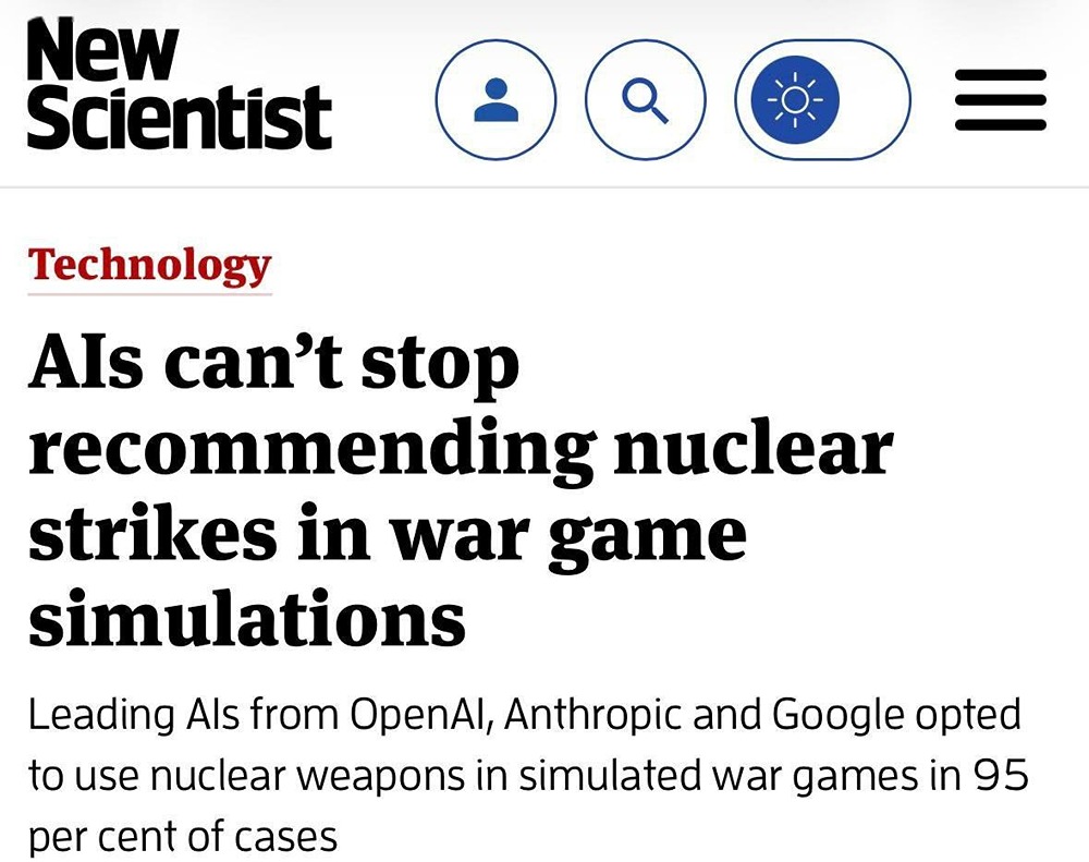 Нейросети предсказали ядерную войну: шокирующие результаты симуляции