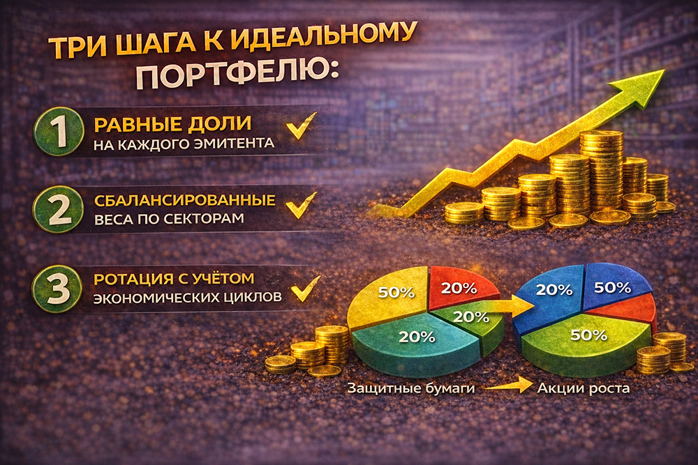 15 акций для идеального портфеля: секреты эффективной диверсификации