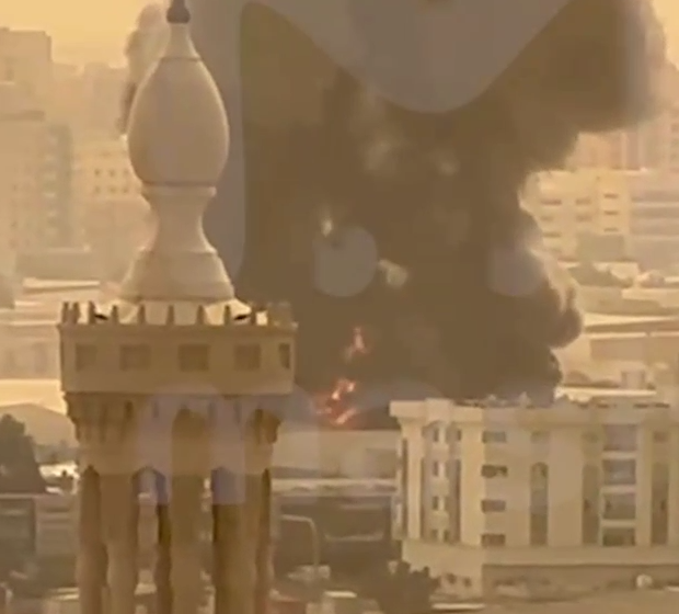 Пожар в торговом центре Шарджи: последствия атаки дронов в ОАЭ