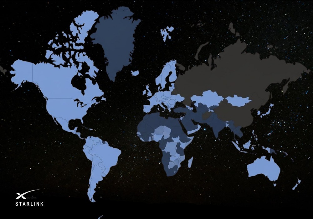 По состоянию на 2026 год Starlink используется в 150 странах. Это на 50 стран больше, чем за год