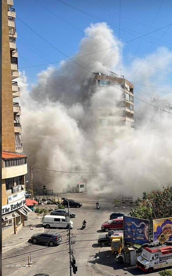 Армия Израиля наносит ракетные удары по столице Ливана — одной из целей стал высокопоставленный член «Хезболлы»