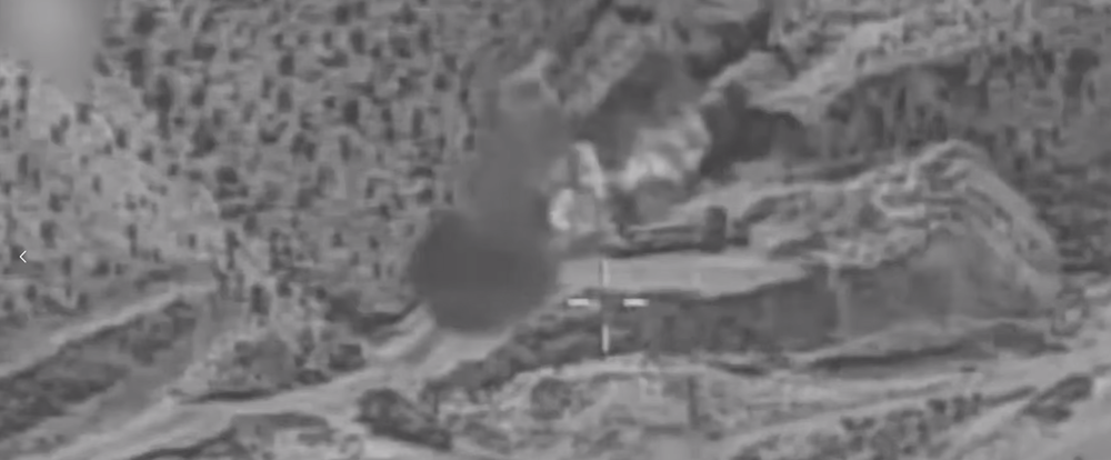 Армия обороны Израиля (ЦАХАЛ) показала кадры ударов своих военно-воздушных сил по Ирану во время операции «Рычащий лев»