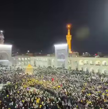 Тысячи иранцев наводнили Мешхед, открыто игнорируя американо-израильские удары