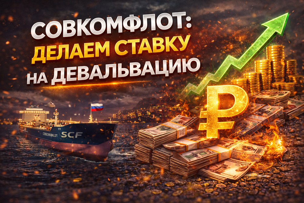 Валютный рычаг Совкомфлота: почему слабый рубль — это хорошо