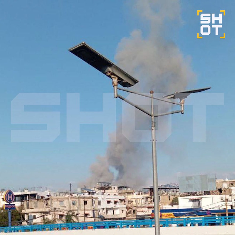 Израильские ВВС наносят ракетные удары по южному предместью Бурдж-эль-Баражна на юге Бейрута. США призвали своих граждан немедленно покинуть Ливан