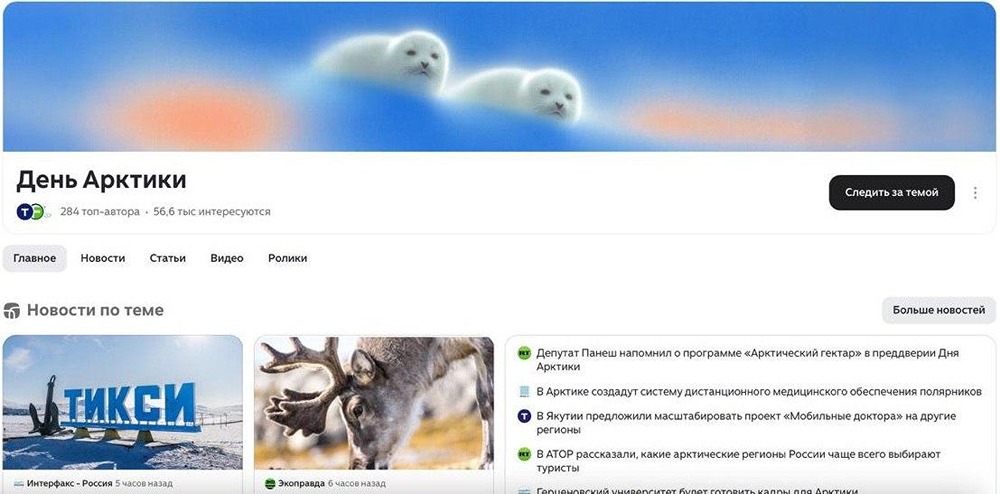 Как сохранить Арктику: новый просветительский проект о защите хрупкой экосистемы Севера