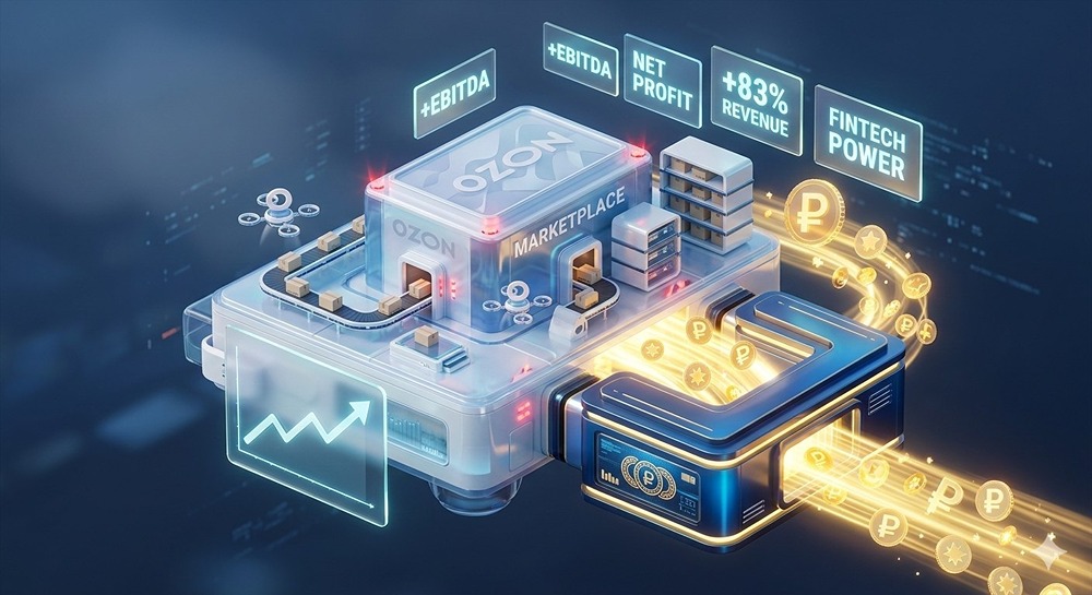 Озон выходит в плюс: как финтех спас маркетплейс от убытков? 