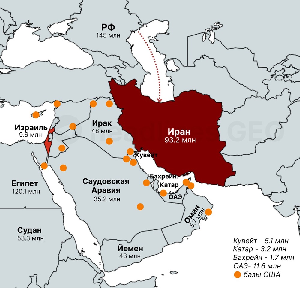 Каспийский путь: почему Россия не может масштабно поддержать Иран