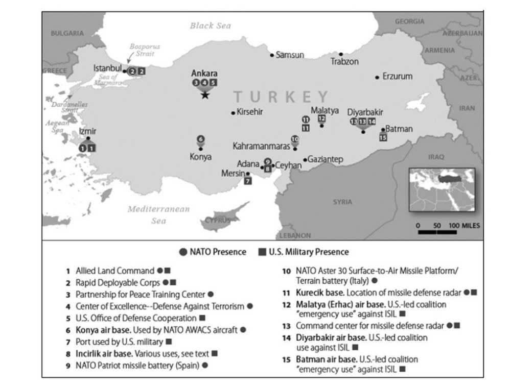 Над Турцией ПВО сбили ракету,  сообщило минобороны страны. Она могла быть запущена из Ирана