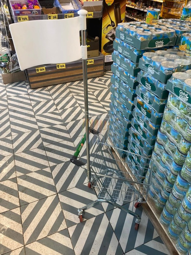 Пятёрочка представила тележки для экономных покупателей