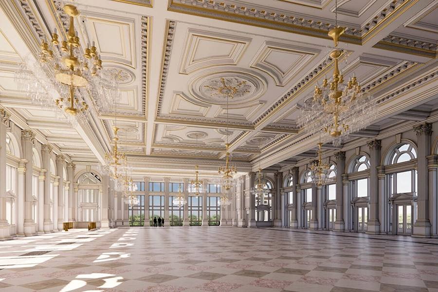 Дональд Трамп представил проект нового бального зала Белого дома: как будет выглядеть интерьер