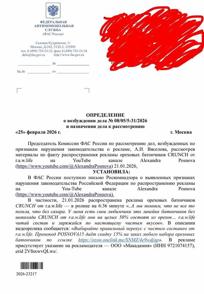 Закон или свобода: почему ФАС возбудила дело против блогера за рекламу на YouTube