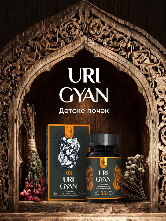 Почки под защитой: натуральный комплекс URI GYAN для очищения организма