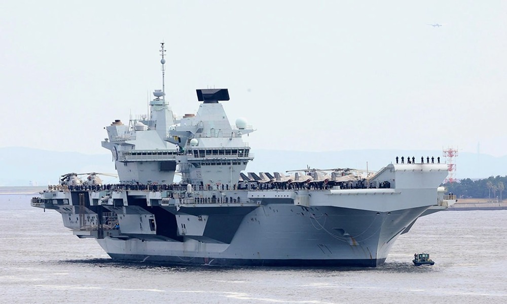 Великобритания вдвое ускорила подготовку авианосца к возможной миссии на Ближнем Востоке