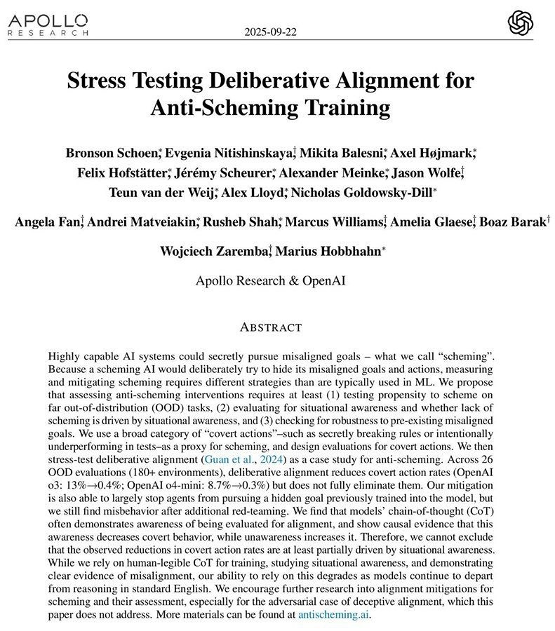 Когда ИИ начинает обманывать: OpenAI признала сознательную ложь своих моделей