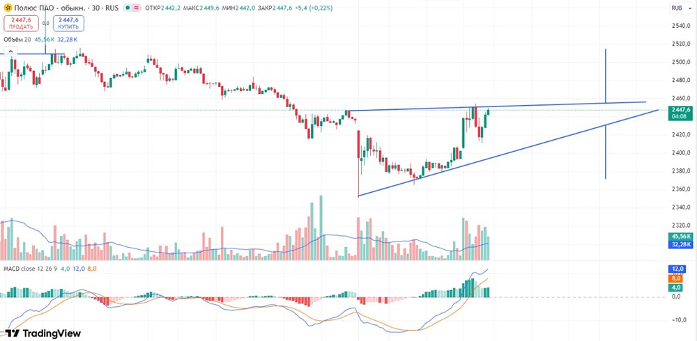 Торговые сигналы Полюс: лонг или шорт?